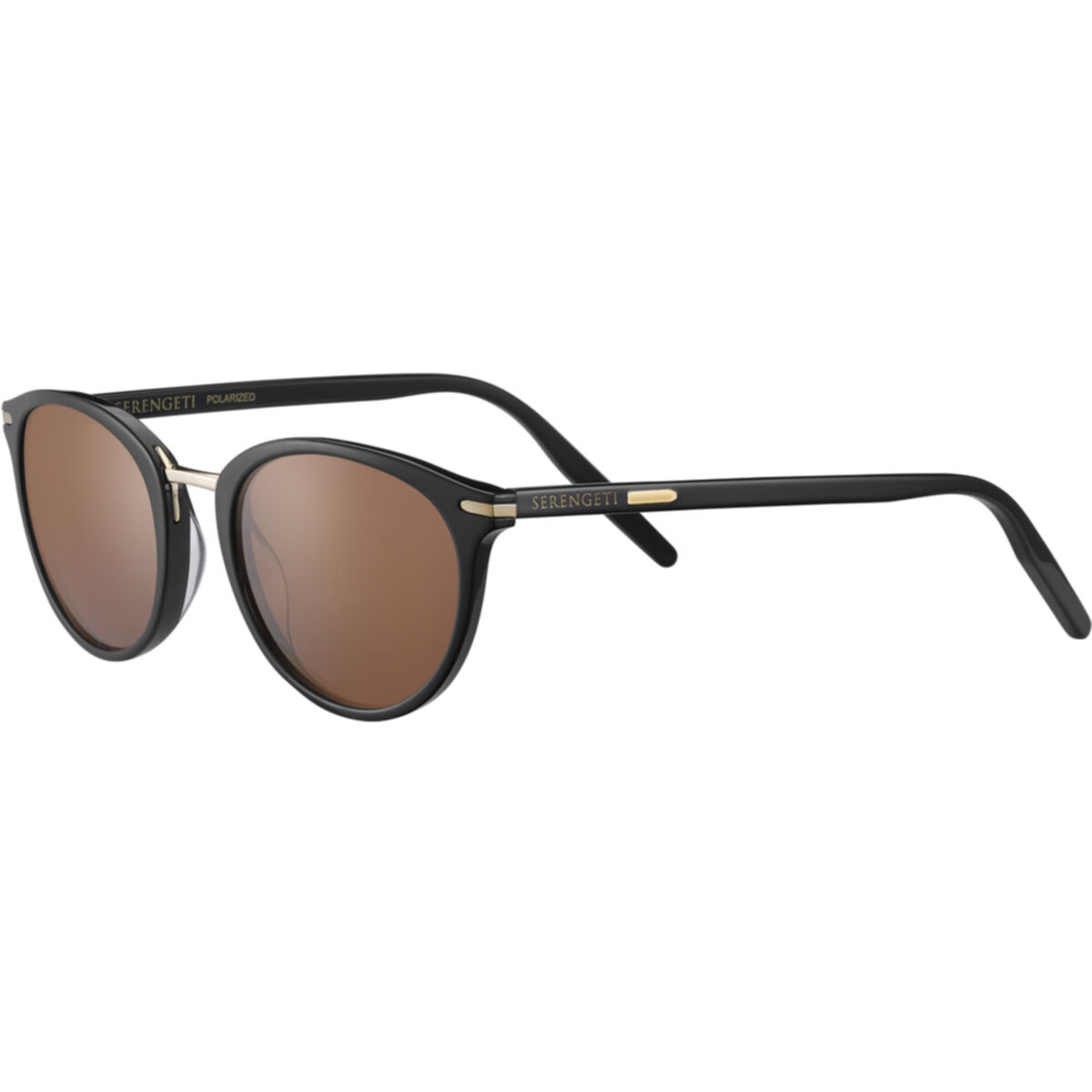 ELYNA, Shiny Black-Mineral Polarized Drivers Gold Cat 3 to 3, hi-res image number null